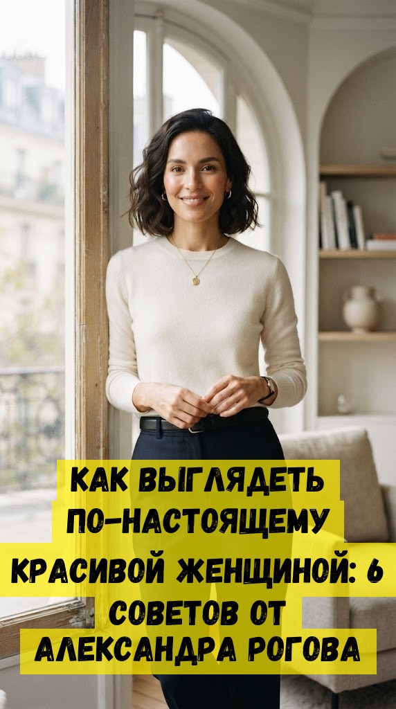 Как выглядеть по-настоящему красивой женщиной: 6 советов от Александра Рогова Как выглядеть по-настоящему красивой женщиной: 6 советов от Александра Рогова