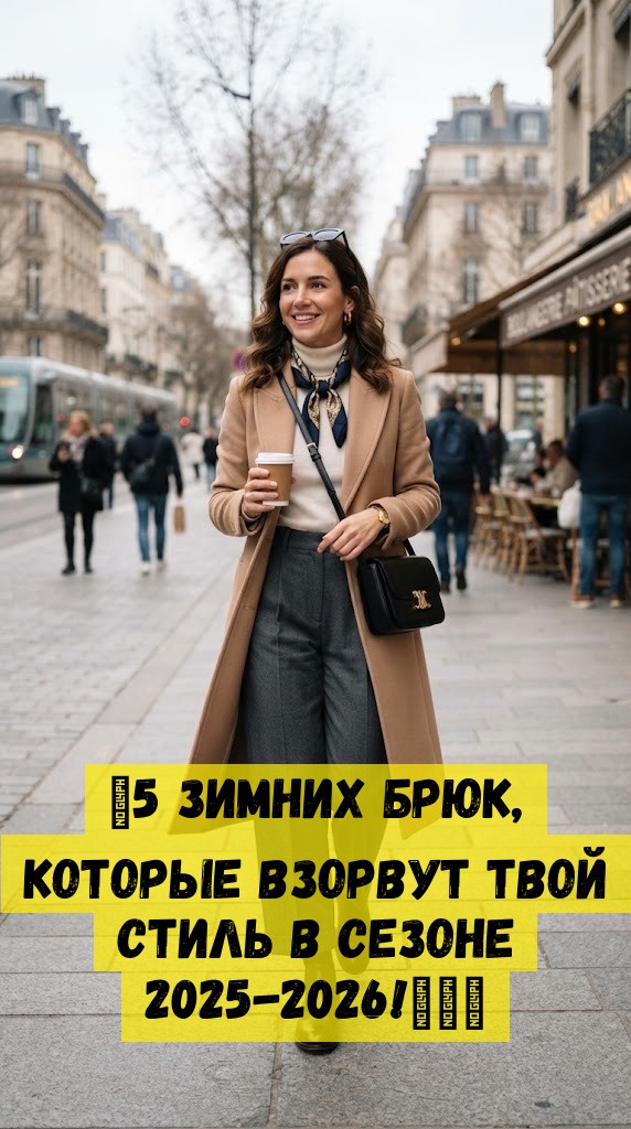 💥5 зимних брюк, которые взорвут твой стиль в сезоне 2025-2026!❄️🔥