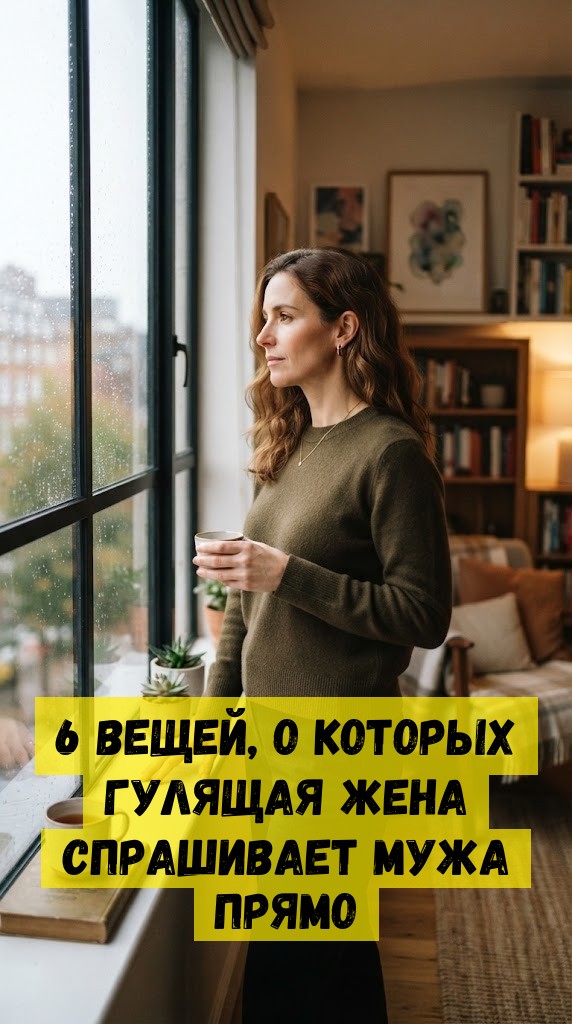6 вещей, о которых гулящая жена спрашивает мужа прямо
