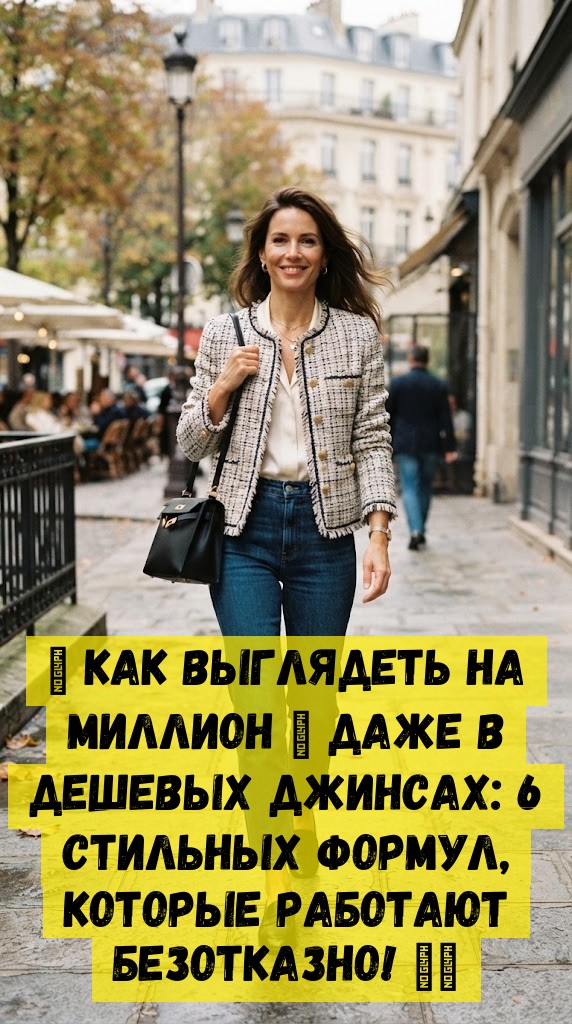 💎 Как выглядеть на миллион 💰 даже в дешевых джинсах: 6 стильных формул, которые работают безотказно! 💃✨