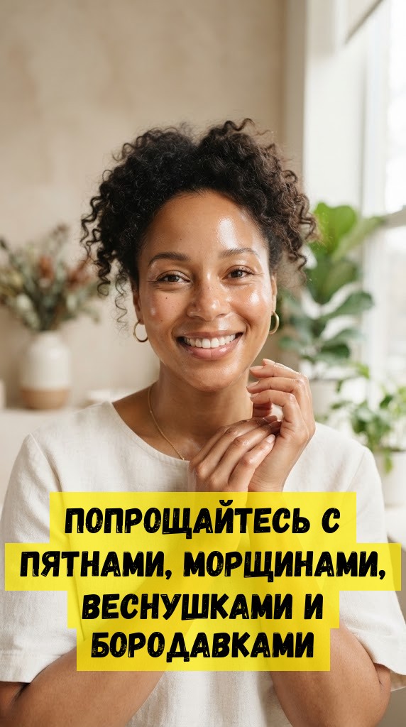 Попрощайтесь с пятнами, морщинами, веснушками и бородавками