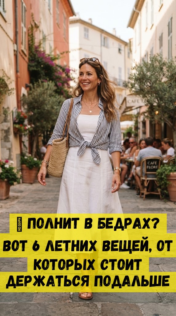 🔥 Полнит в бедрах? Вот 6 летних вещей, от которых стоит держаться подальше