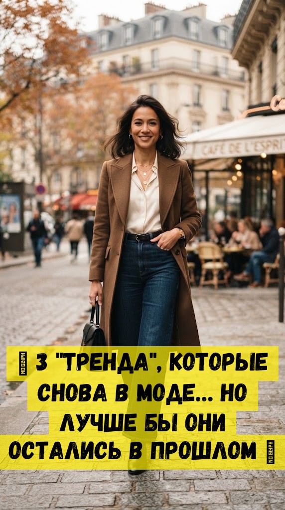 😬 3 "тренда", которые снова в моде&hellip; но лучше бы они остались в прошлом 😅