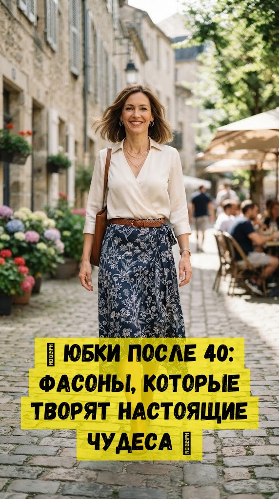🔥 Юбки после 40: фасоны, которые творят настоящие чудеса ✨