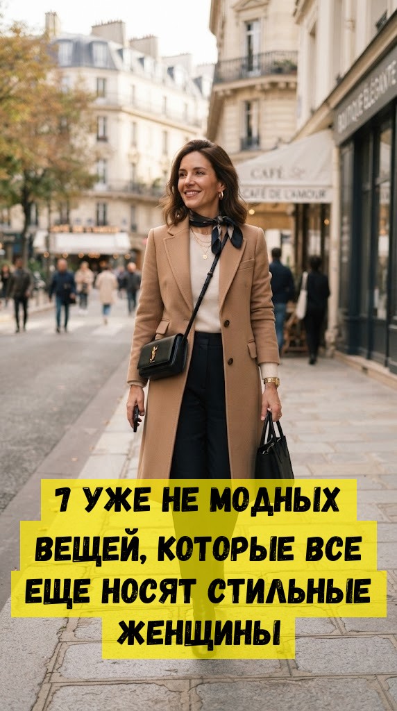 7 уже не модных вещей, которые все еще носят стильные женщины