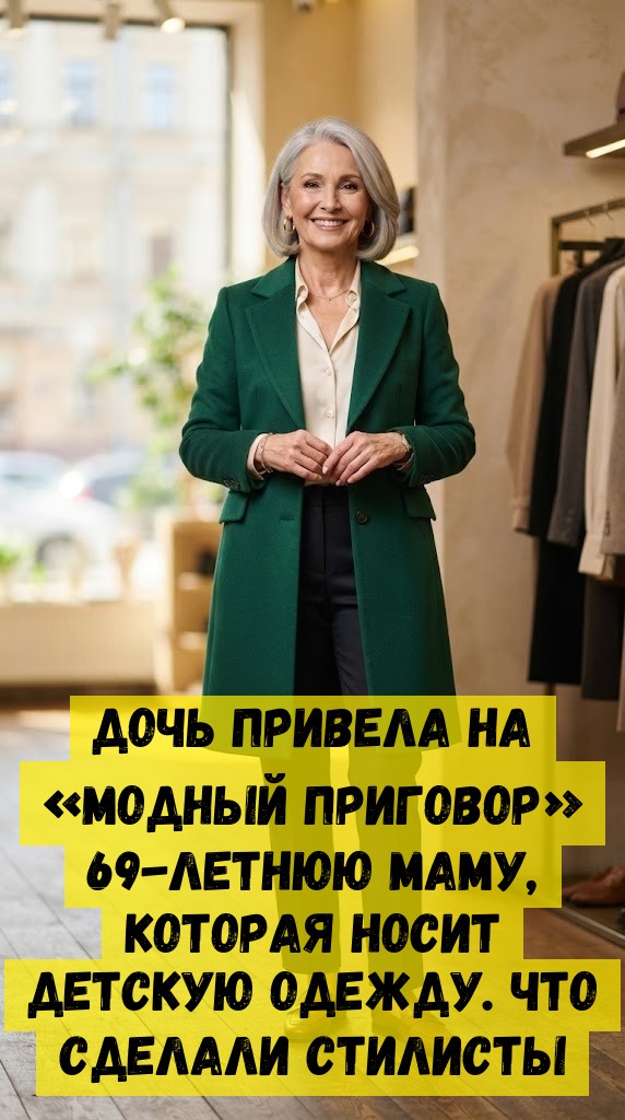 Дочь привела на «Модный приговор» 69-летнюю маму, которая носит детскую одежду. Что сделали стилисты Дочь привела на «Модный приговор» 69-летнюю маму, которая носит детскую одежду. Что сделали стилисты