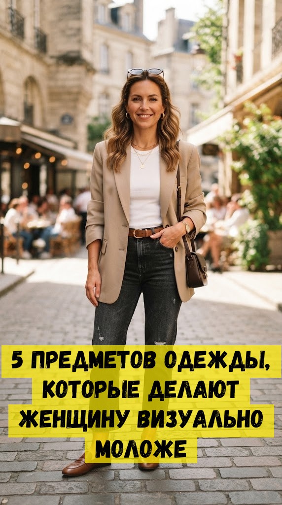 5 предметов одежды, которые делают женщину визуально моложе