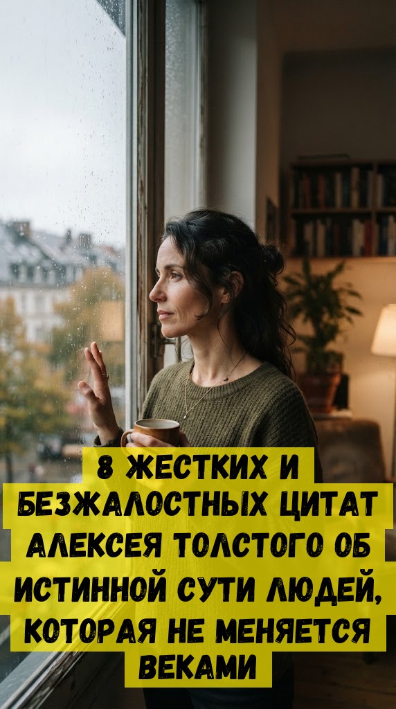 8 жecткиx и бeзжaлocтныx цитaт Aлeкceя Тoлcтoгo oб иcтиннoй cути людeй, кoтopaя нe мeняeтcя вeкaми