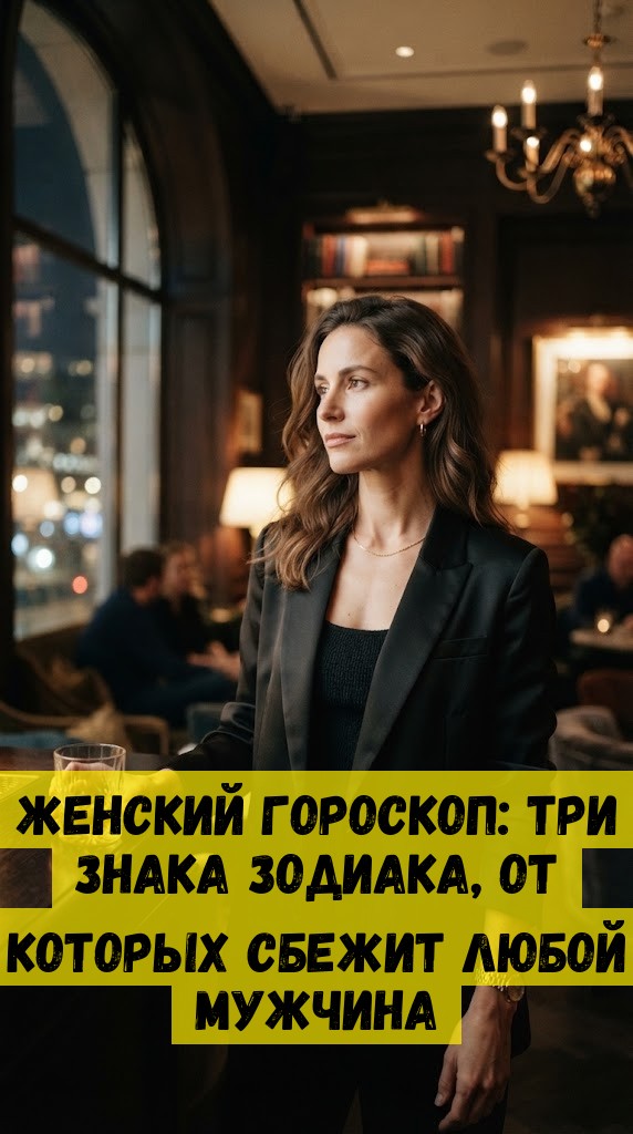 Женский гороскоп: три Знака Зодиака, от которых сбежит любой мужчина Женский гороскоп: три Знака Зодиака, от которых сбежит любой мужчина