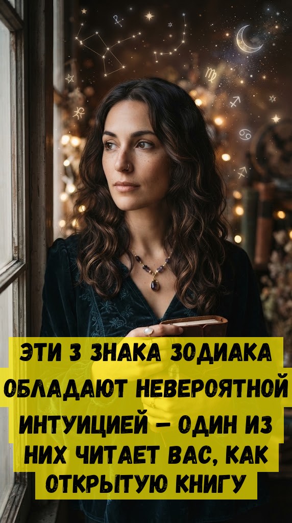 Эти 3 знака Зодиака обладают невероятной интуицией &ndash; один из них читает вас, как открытую книгу