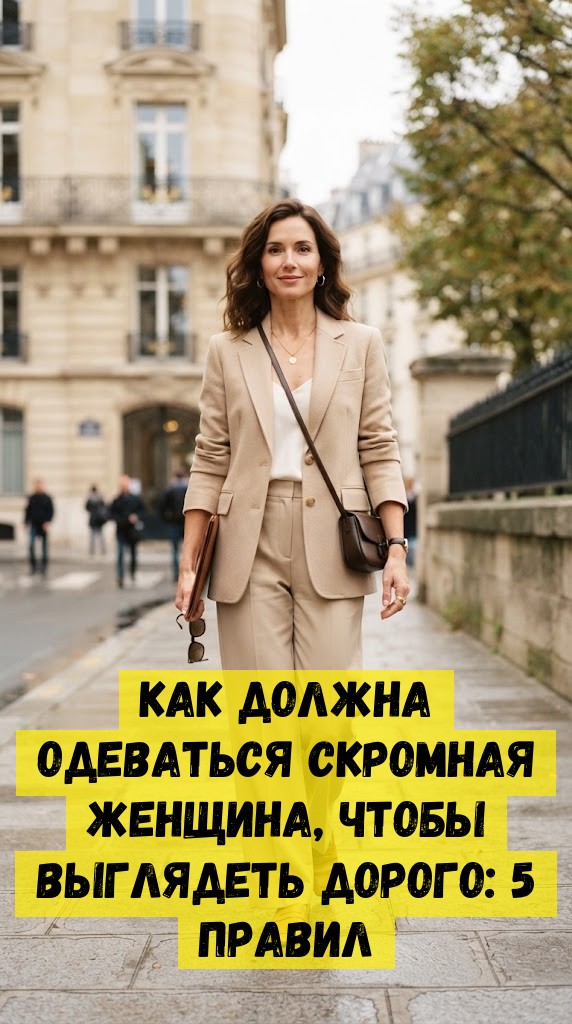 Как должна одеваться скромная женщина, чтобы выглядеть дорого: 5 правил