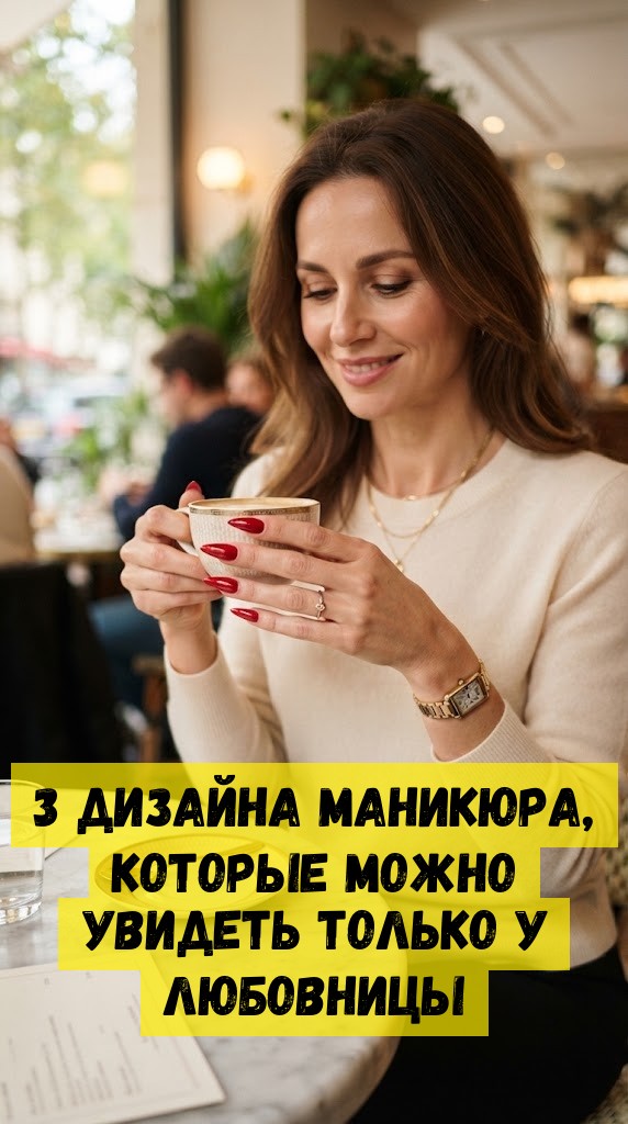 3 дизайна маникюра, которые можно увидеть только у любовницы