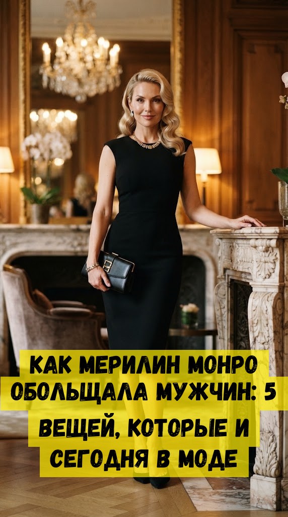 Как Мерилин Монро обольщала мужчин: 5 вещей, которые и сегодня в моде