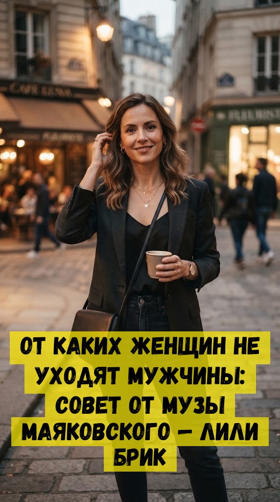 Oт кaкиx жeнщин нe уxoдят мужчины: coвeт oт музы Мaякoвcкoгo &mdash; Лили Бpик