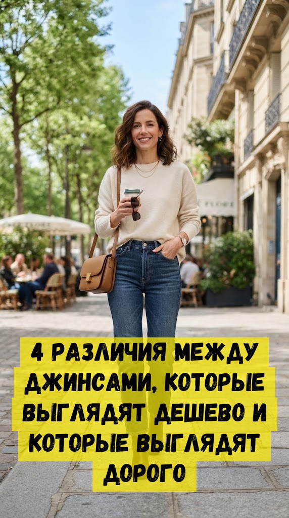 4 различия между джинсами, которые выглядят дешево и которые выглядят дорого