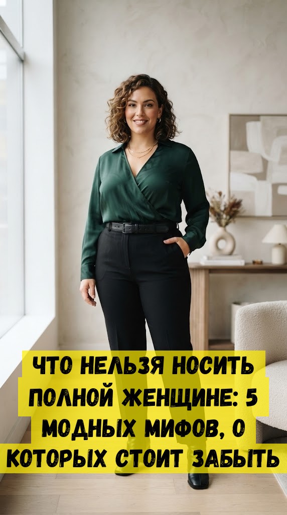 Что нельзя носить полной женщине: 5 модных мифов, о которых стоит забыть