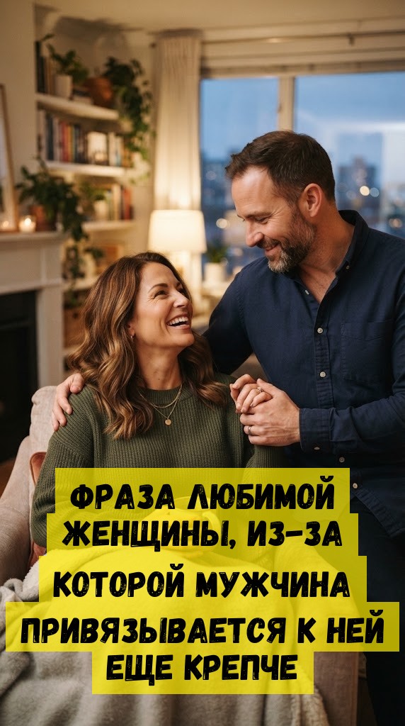 Фраза любимой женщины, из-за которой мужчина привязывается к ней еще крепче