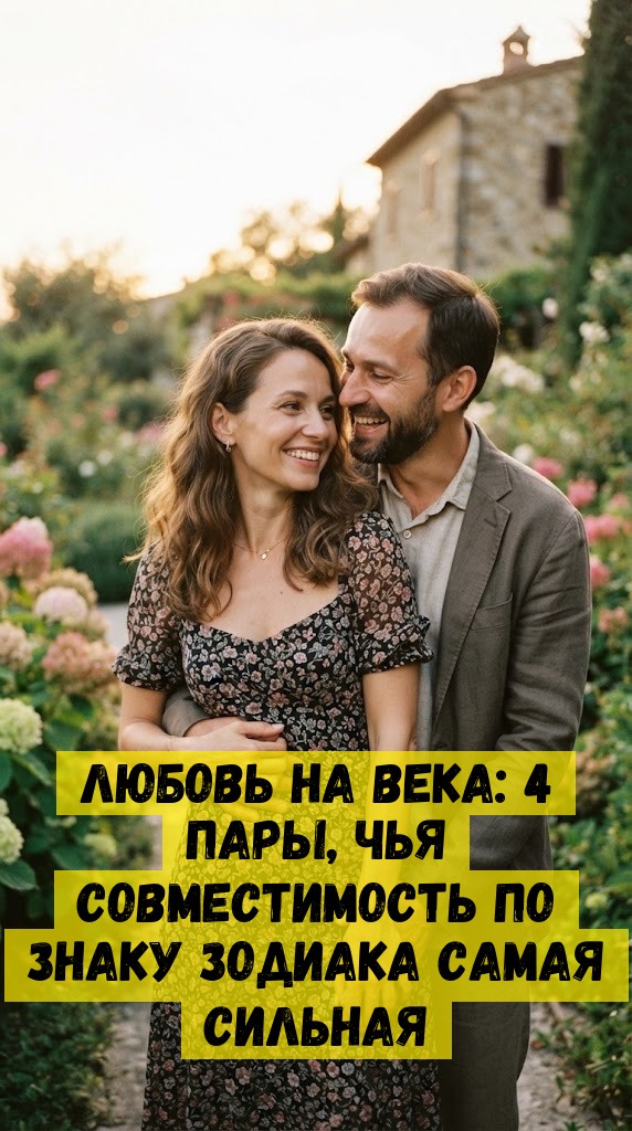 Любовь на века: 4 пары, чья совместимость по знаку Зодиака самая сильная