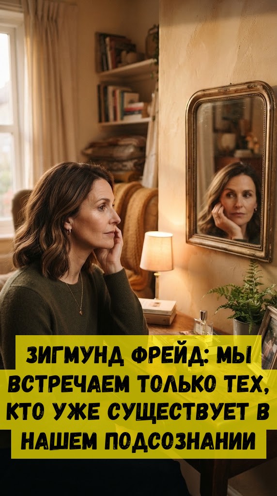 Зигмунд Фрейд: Мы встречаем только тех, кто уже существует в нашем подсознании