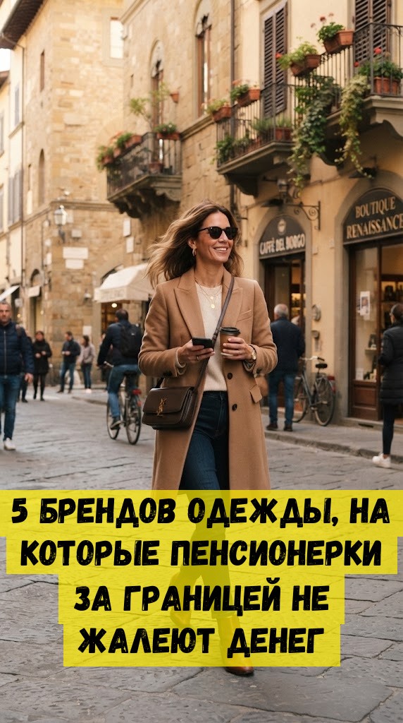 5 брендов одежды, на которые пенсионерки за границей не жалеют денег 5 брендов одежды, на которые пенсионерки за границей не жалеют денег