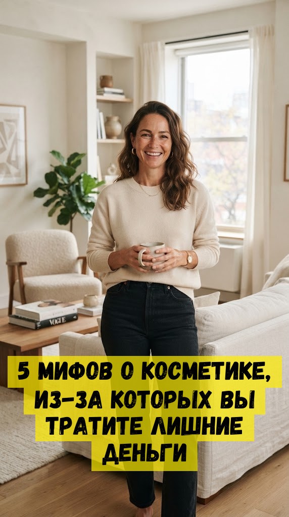 5 мифов о косметике, из-за которых вы тратите лишние деньги