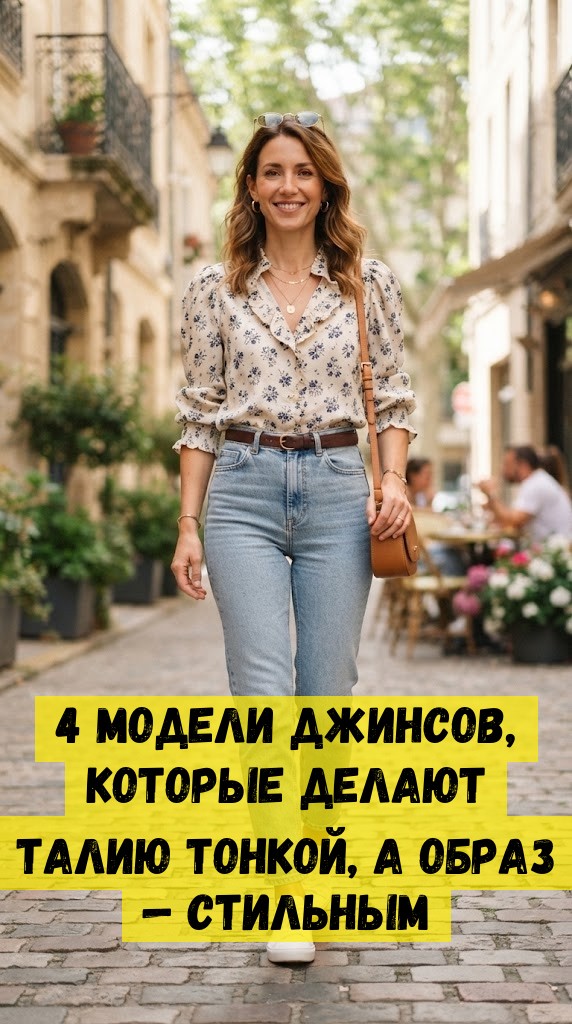 4 модели джинсов, которые делают талию тонкой, а образ &mdash; стильным