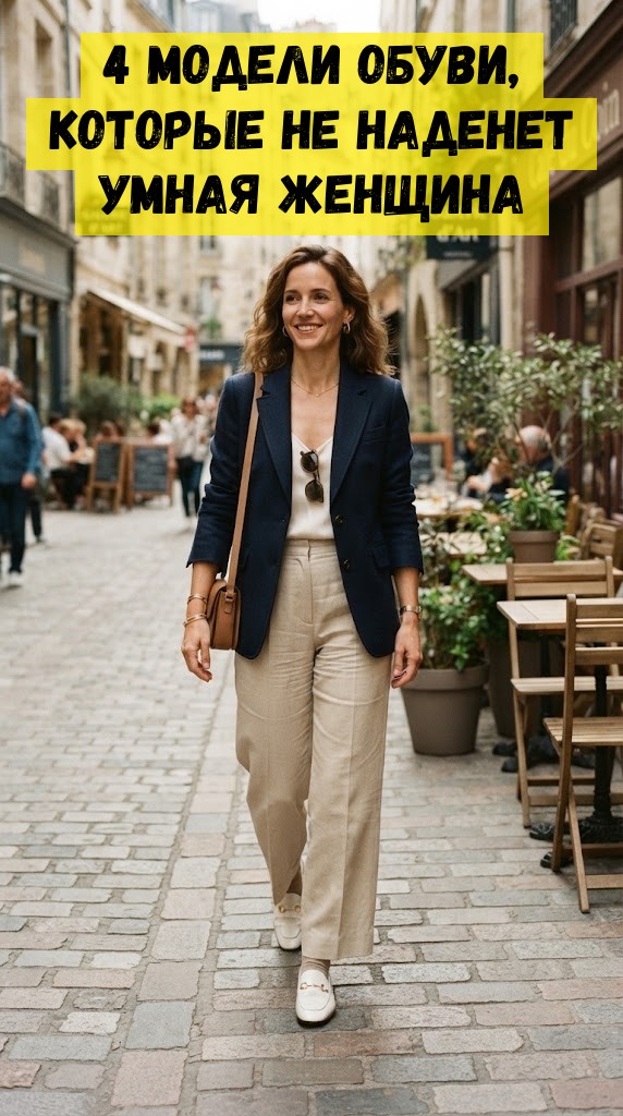4 модели обуви, которые не наденет умная женщина