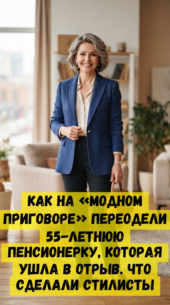 Как на&nbsp;&laquo;Модном приговоре&raquo; переодели 55-летнюю пенсионерку, которая ушла в&nbsp;отрыв. Что сделали стилисты