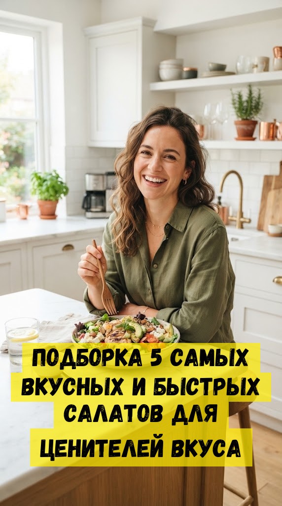 Подборка 5 самых вкусных и быстрых салатов для ценителей вкуса