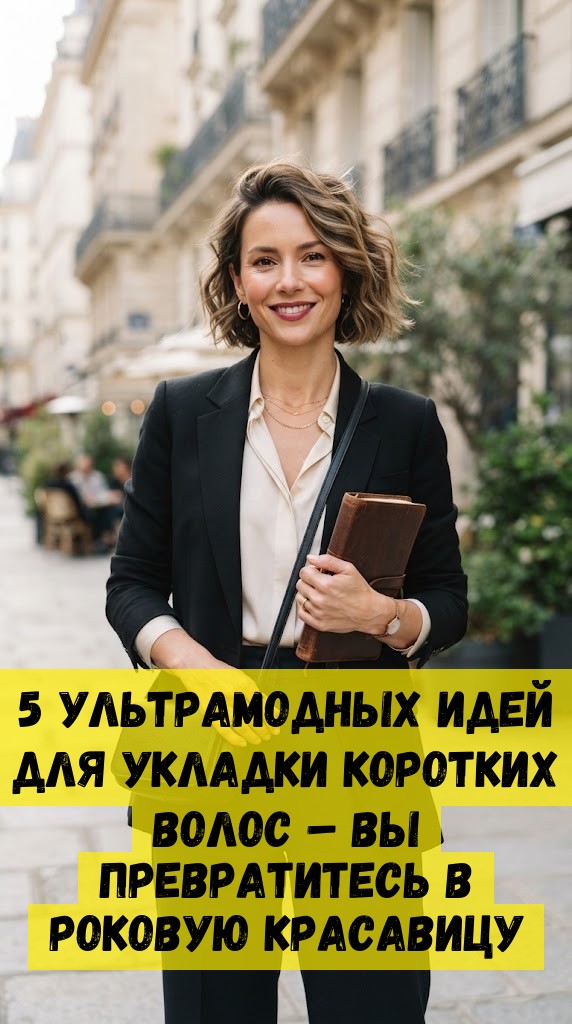 5 ультрамодных идей для укладки коротких волос &ndash; вы превратитесь в роковую красавицу