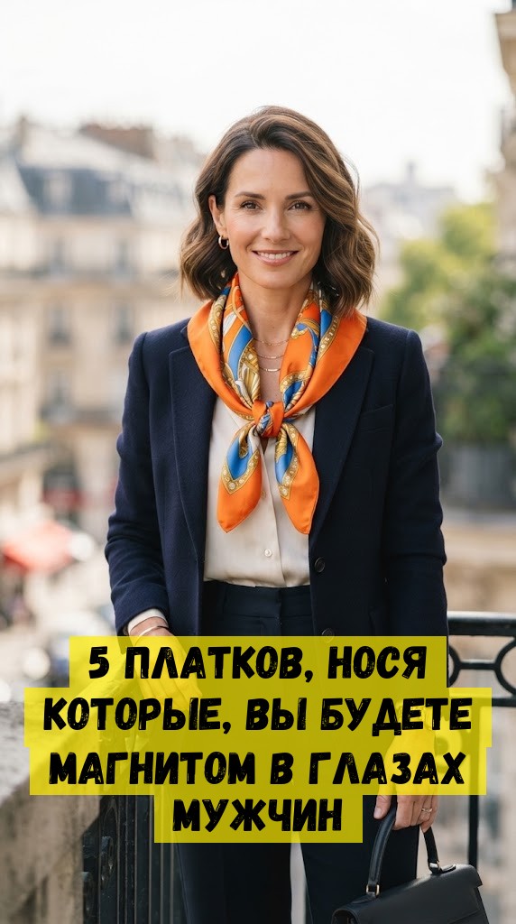 5 платков, нося которые, вы будете магнитом в глазах мужчин