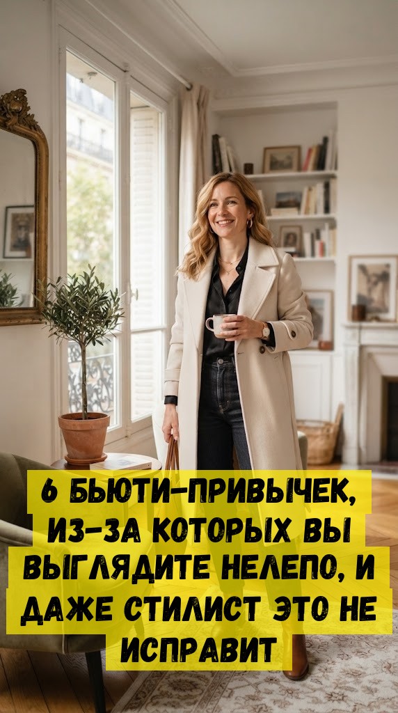 6 бьюти-привычек, из-за которых вы выглядите нелепо, и даже стилист это не исправит