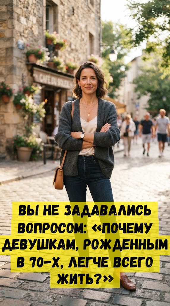 Вы не задавались вопросом: &laquo;Почему девушкам, рожденным в 70-х, легче всего жить?&raquo;