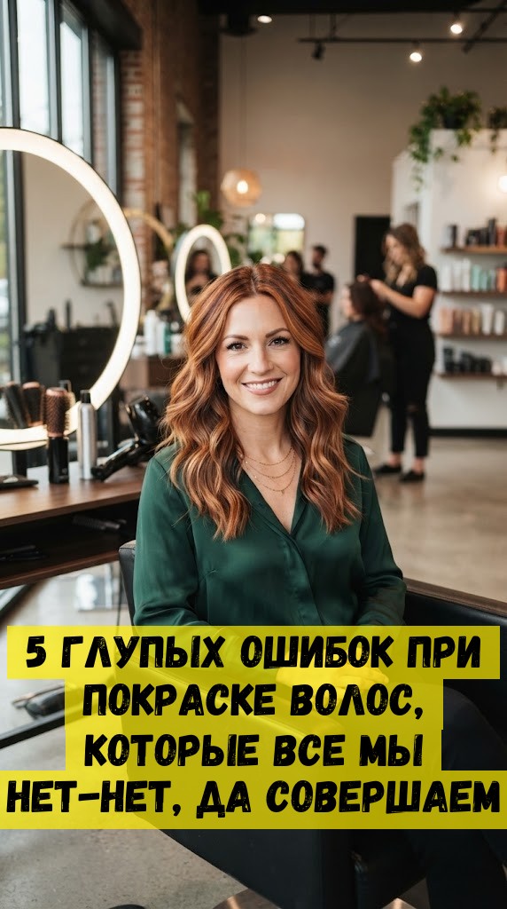 5 глупых ошибок при покраске волос, которые все мы нет-нет, да совершаем