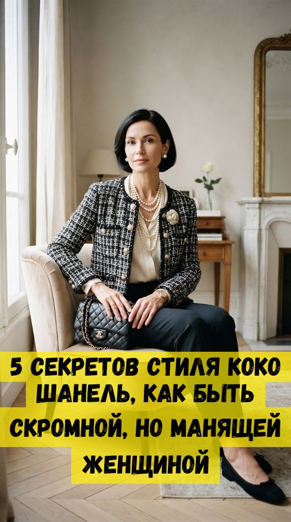 5 секретов стиля Коко Шанель, как быть скромной, но манящей женщиной