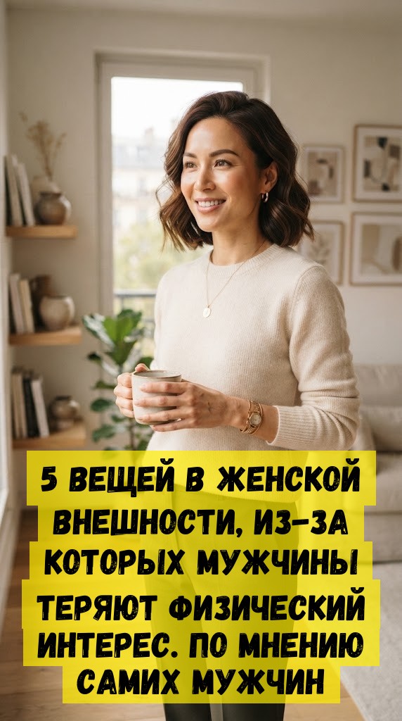 5 вещей в женской внешности, из-за которых мужчины теряют физический интерес. По мнению самих мужчин