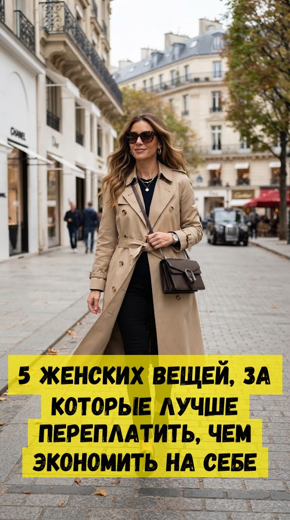 5 женских вещей, за которые лучше переплатить, чем экономить на себе