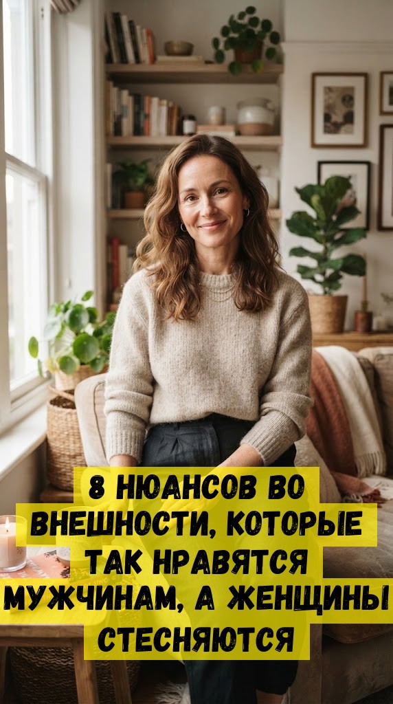8 нюансов во внешности, которые так нравятся мужчинам, а женщины стесняются