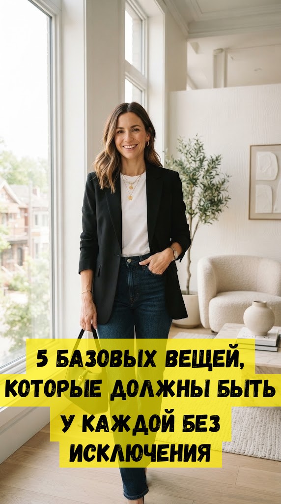 5 базовых вещей, которые должны быть у каждой без исключения
