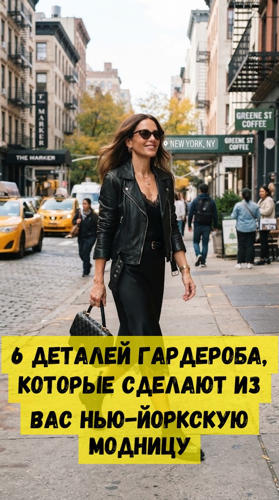 6 деталей гардероба, которые сделают из вас нью-йоркскую модницу 6 деталей гардероба, которые сделают из вас нью-йоркскую модницу