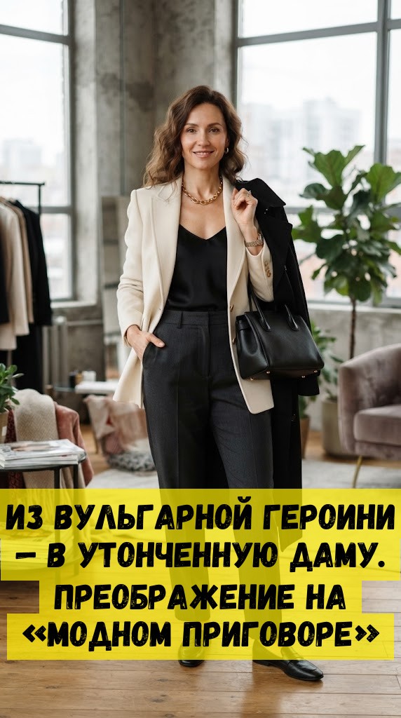 Из&nbsp;вульгарной героини&nbsp;&mdash; в&nbsp;утонченную даму. Преображение на&nbsp;&laquo;Модном приговоре&raquo;