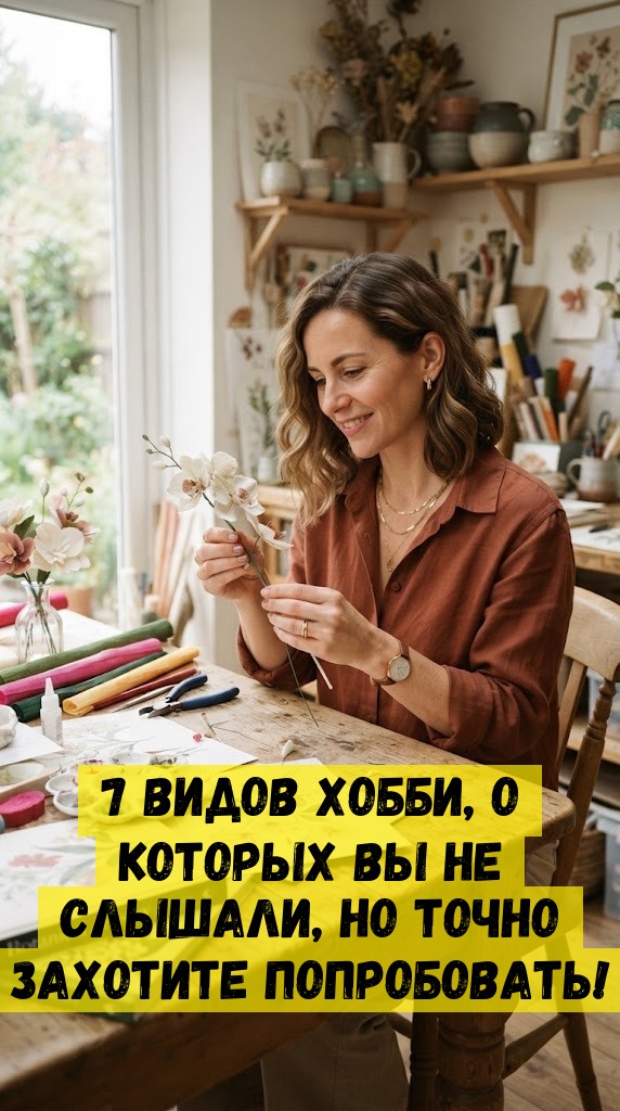 7 видов хобби, о которых вы не слышали, но точно захотите попробовать!