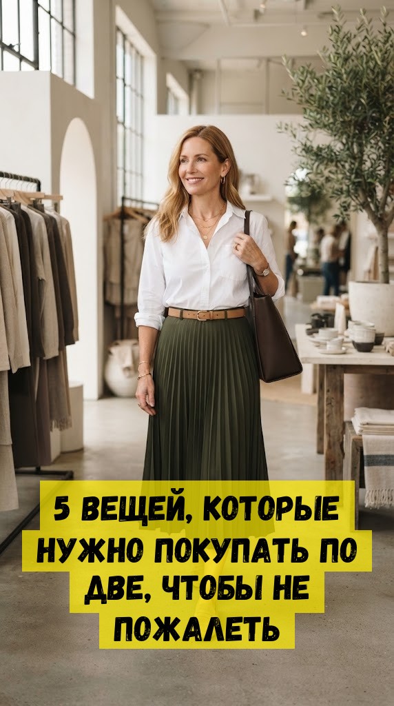 5 вещей, которые нужно покупать по две, чтобы не пожалеть