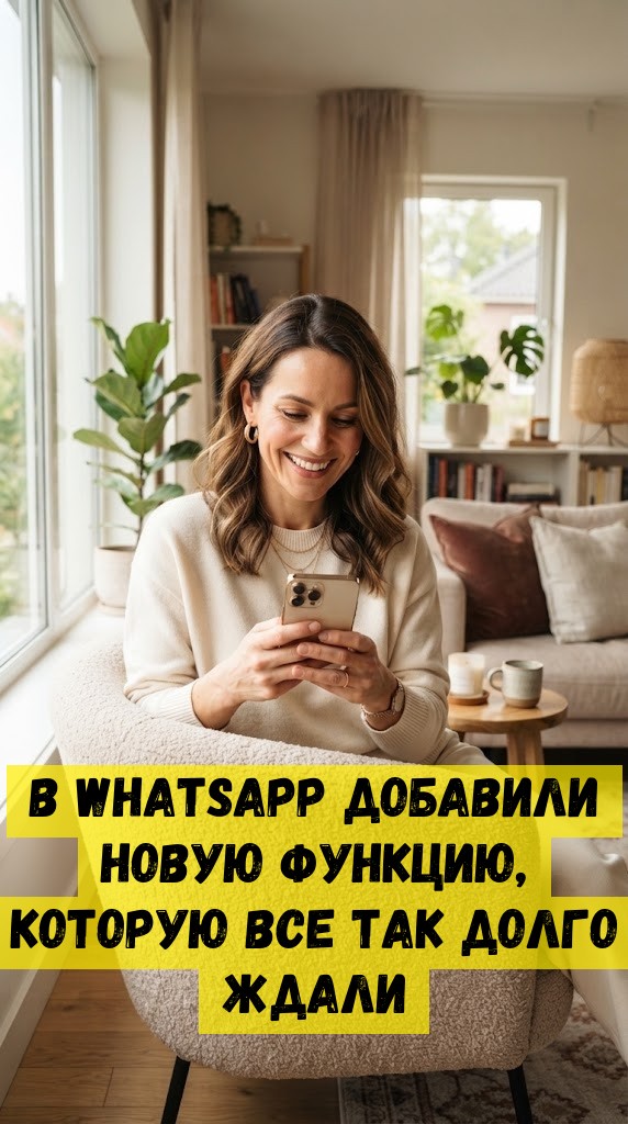 В WhatsApp добавили новую функцию, которую все так долго ждали