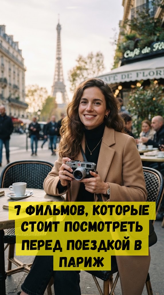 7 фильмов, которые стоит посмотреть перед поездкой в Париж