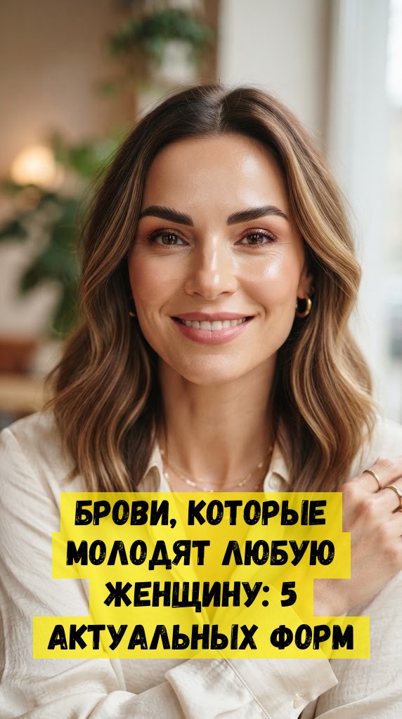 Брови, которые молодят любую женщину: 5 актуальных форм