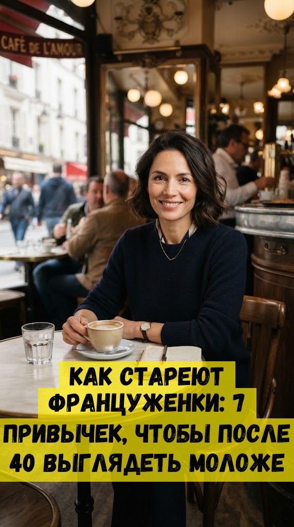 Как стареют француженки: 7 привычек, чтобы после 40 выглядеть моложе