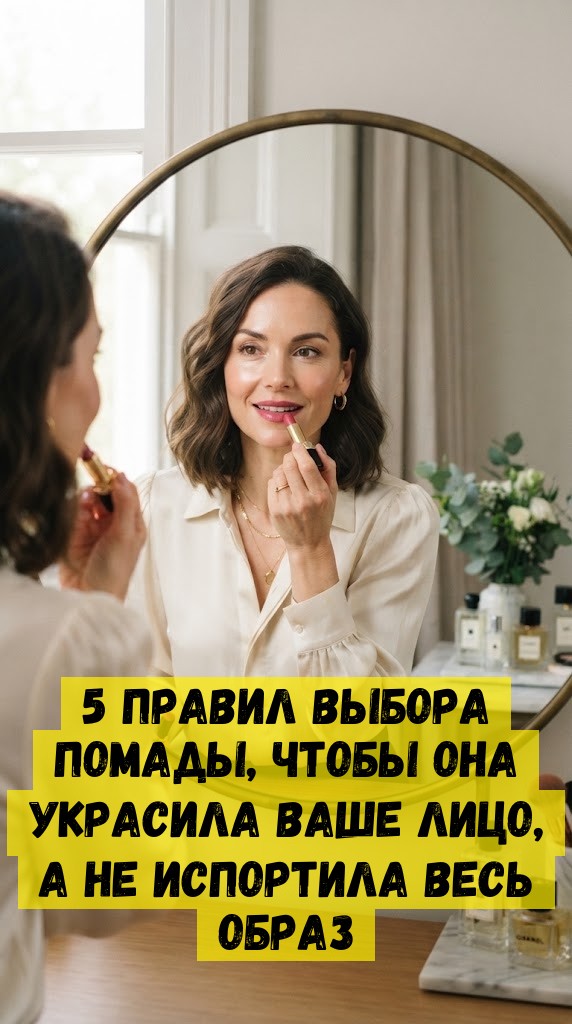 5 правил выбора помады, чтобы она украсила ваше лицо, а не испортила весь образ
