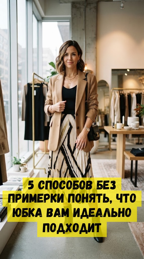 5 способов без примерки понять, что юбка вам идеально подходит