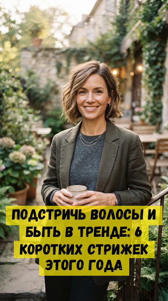 Подстричь волосы и быть в тренде: 6 коротких стрижек этого года
